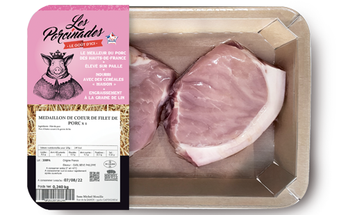 Médaillons de coeur de filet